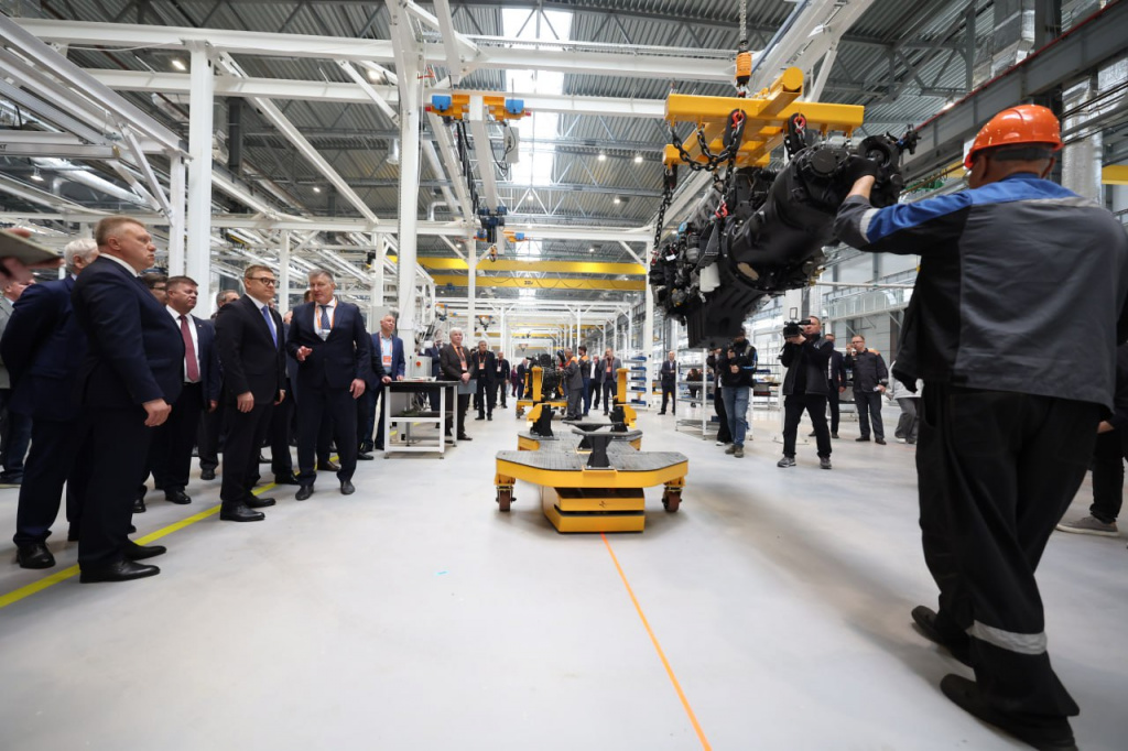 На Автомобильном заводе «УРАЛ» открылся новый сборочный комплекс